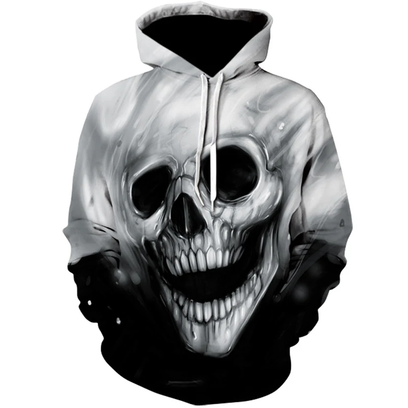 

Skull headr Men Hoodies Sweatshirts 3D Printed Funny Men/Women Hip Hop Pullover Hoody Autumn Winter Top Jackets Mlae Tracksuits