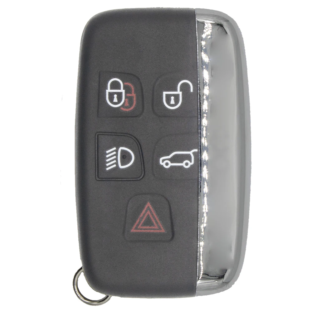 

WhatsKey 5Pcs/Lot 5 Button Keys Shell for Land Rover Discovery 4 Freelander for Range Rover Sport Evoque Refit Remote key case