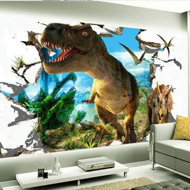 Beibehang 3d Wallpaper Custom Mural Dinosaurs Background Wall Painting Photokids Room Decor For Beibehang 3d Wallpaper Custom Mural Dinosaurs Background Wall Painting Photokids Room Decor For