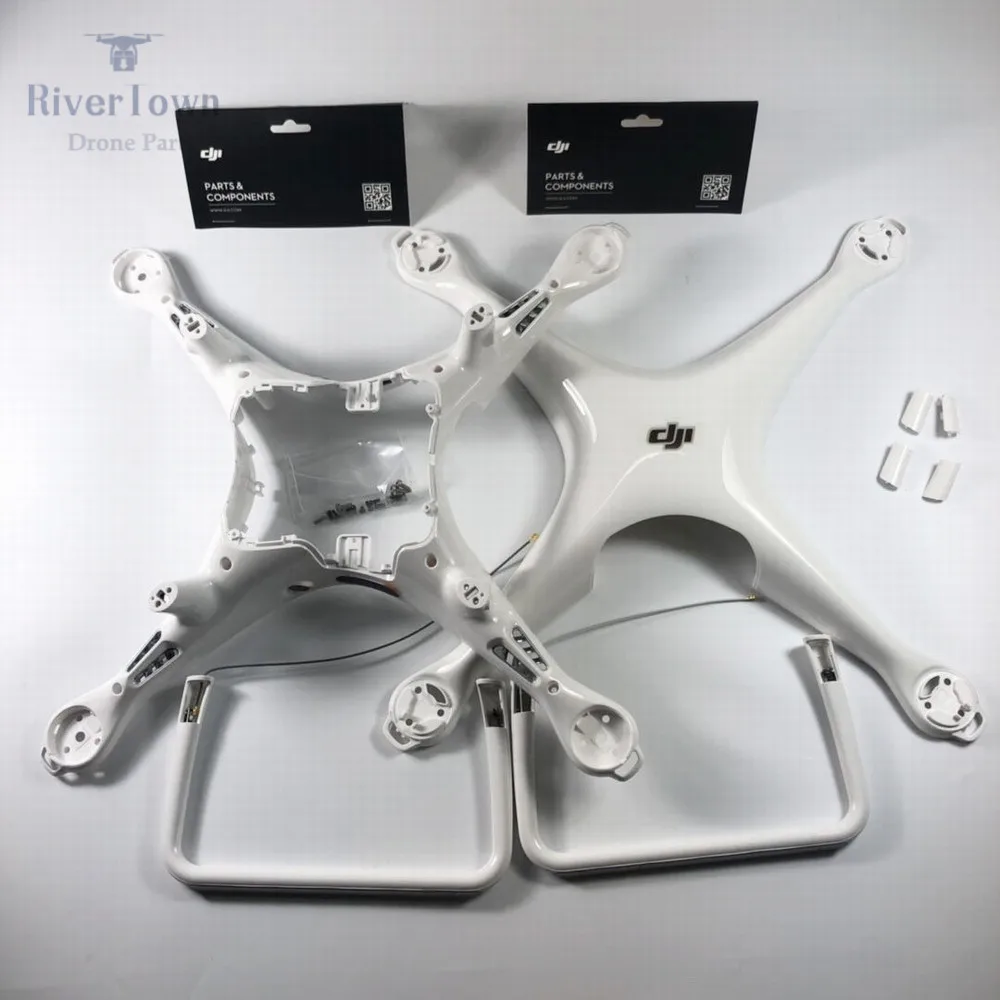 

Genuine DJI Phantom 4 Pro V2.0 Part - Body Shell Upper Bottom Cover Landing Gear with Compass for DJI Drone Replacement Parts