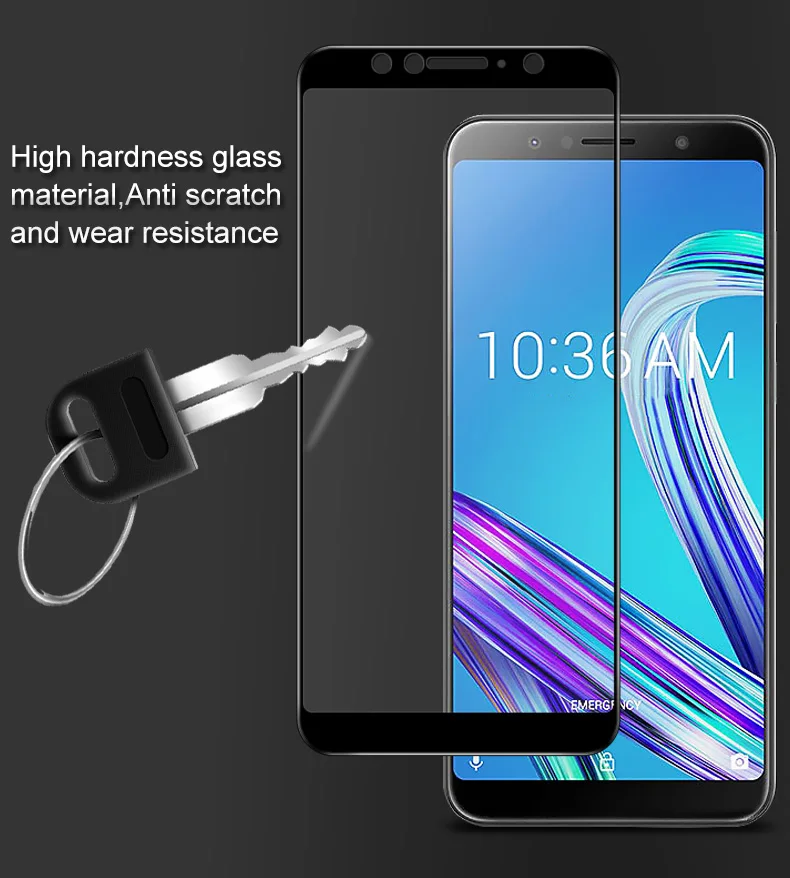 Imak удивительная 9H Защитная пленка для экрана для ASUS Zenfone Max Pro M1 ZB601KL ZB602KL полное покрытие закаленное стекло протектор экрана