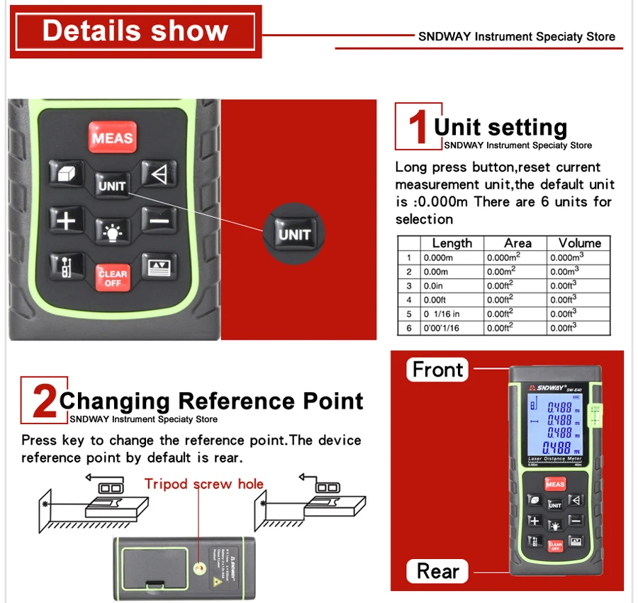 Laser distance meter  details (7)