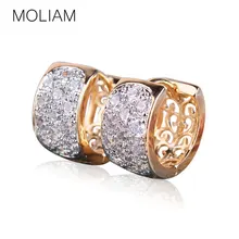 MOLIAM, модные серьги-кольца для женщин, высокое качество, Brincos, ювелирное изделие, белый кристалл, кубический цирконий, серьги, Мода MLE113