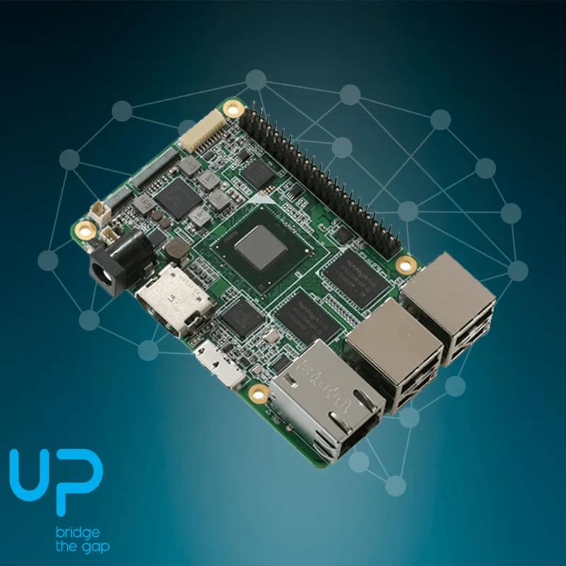 

1 pcs x Up Board Intel X86 credit card size computer board for makers with Quad Core Atom X5-8350