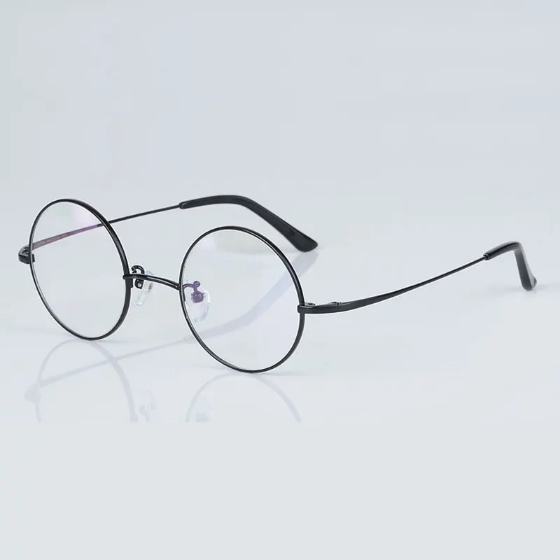 Reven Jate 8786 Men Titanium Optical Eyeglasses Frame Round Shape  Prescription Eyewear for Man Rx Spectacles Glasses Frame