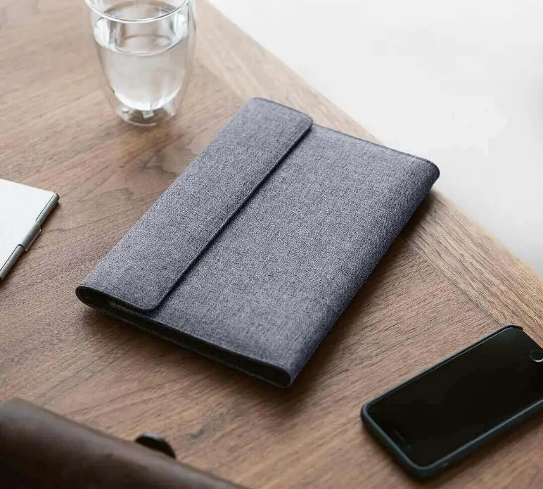 Xiaomi 90 Simple Multifunctional Handbag Waterproof Business Oxford Cloth Cover with Diary Notebook Pockets and Pen Portable Bag (2)