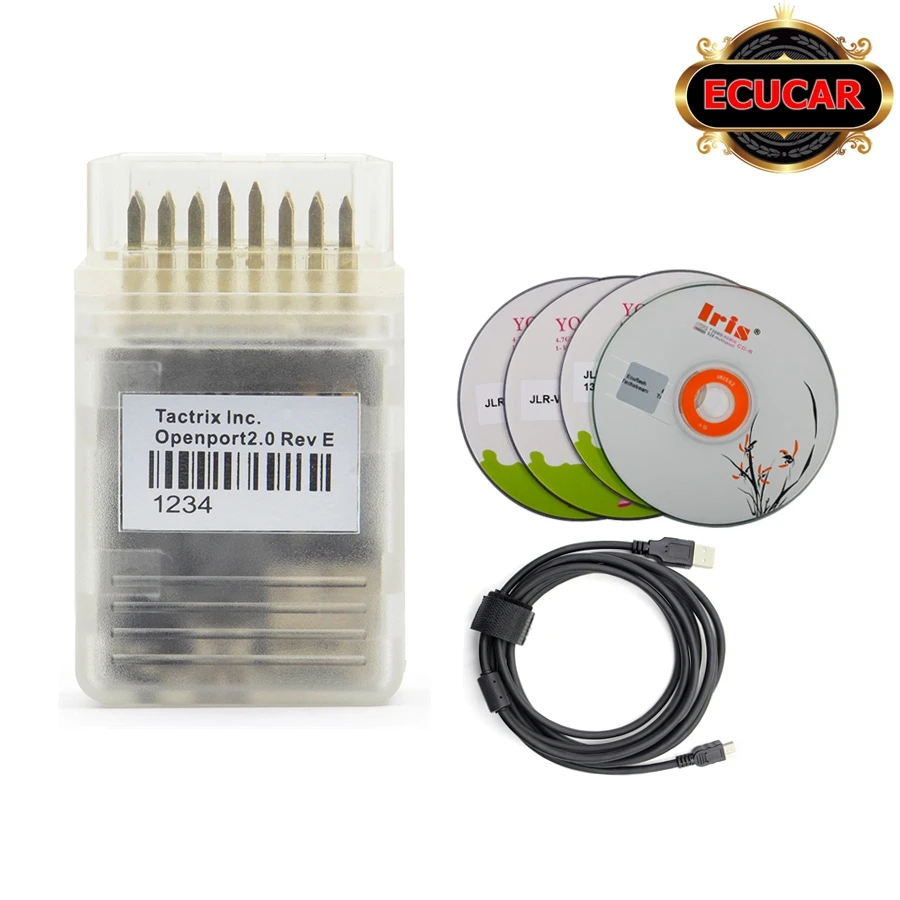

Tactrix Openport 2.0 + ECUFLASH Cable For CAN/ISO/K-Line Protocol