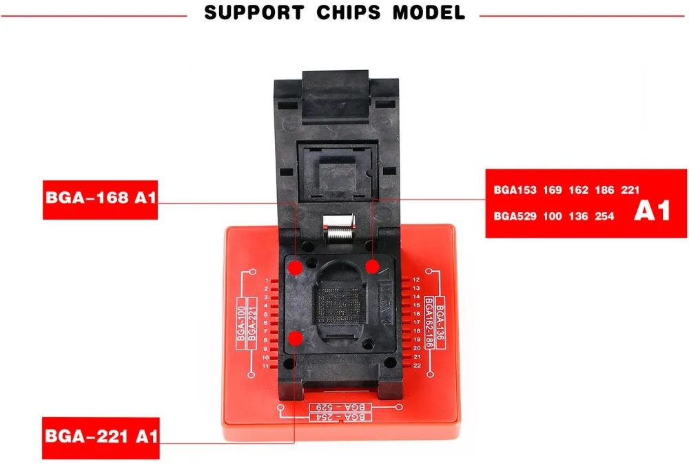 MOORC E MATE X EMMC EMATE BGA 13 в 1 для riff легкий JTAG plus ufi Медуза pro и emmc atf box