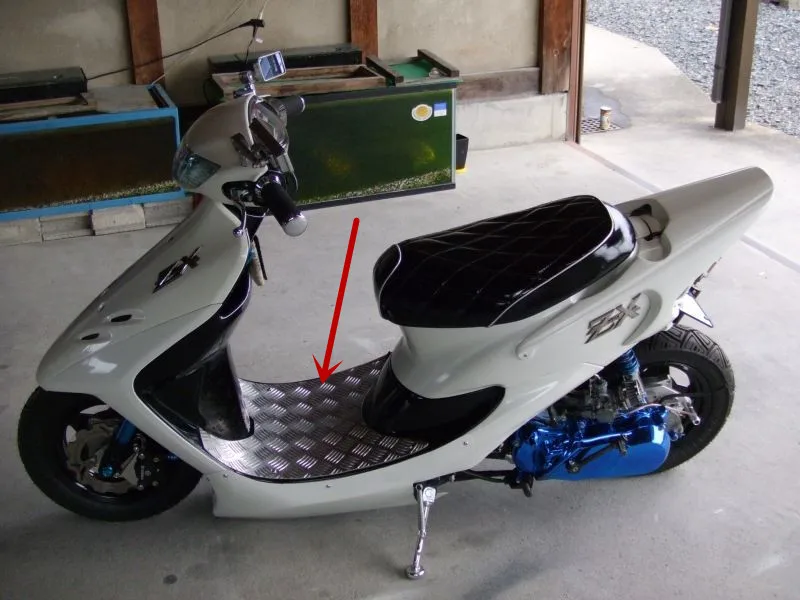 Аксессуары для мотоциклов для HONDA DIOZX AF34/AF35 Мотоцикл Скутер алюминиевый сплав педаль ножные подставки