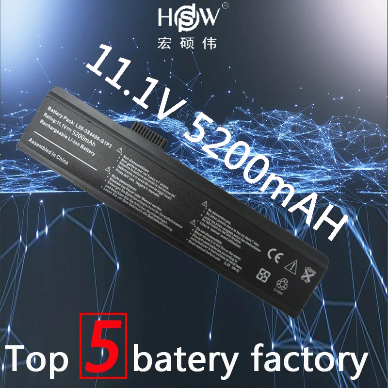 

LAPtop battery for TCL K4226 K4227 K4221 K4225 K4231 K4258 K4201 K4202 K4200 K43 HAier W68 T61 A61 hasee F420S bateria akku