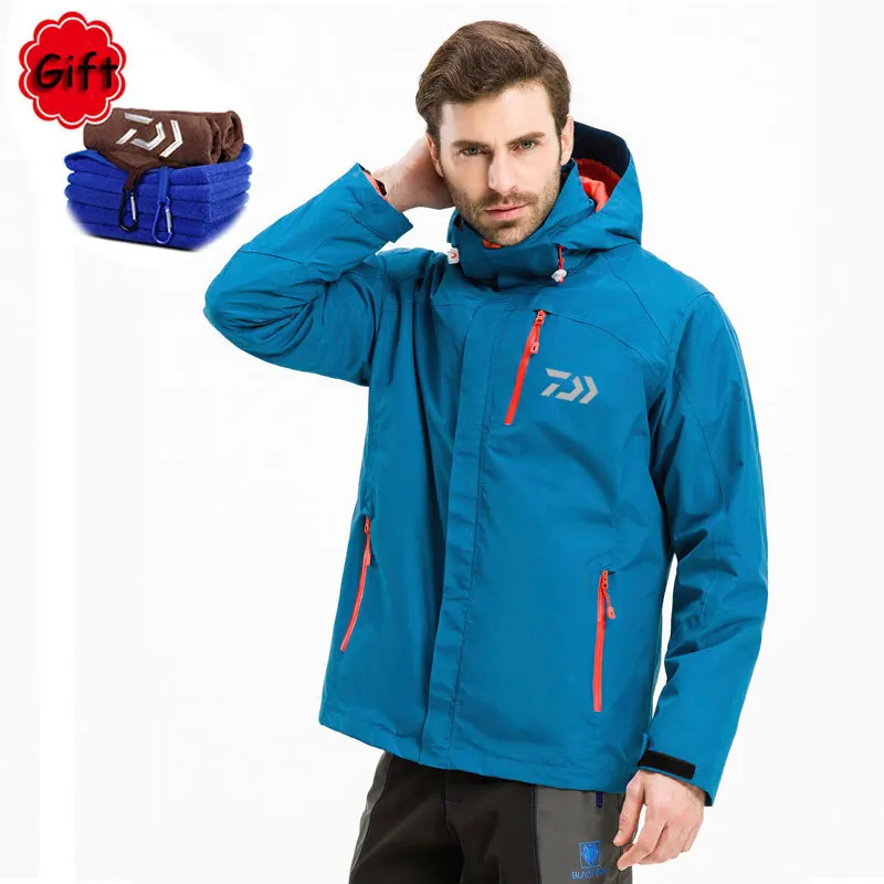 “ Terno dos Homens Quente Camisa Pant Daiwa Pesca