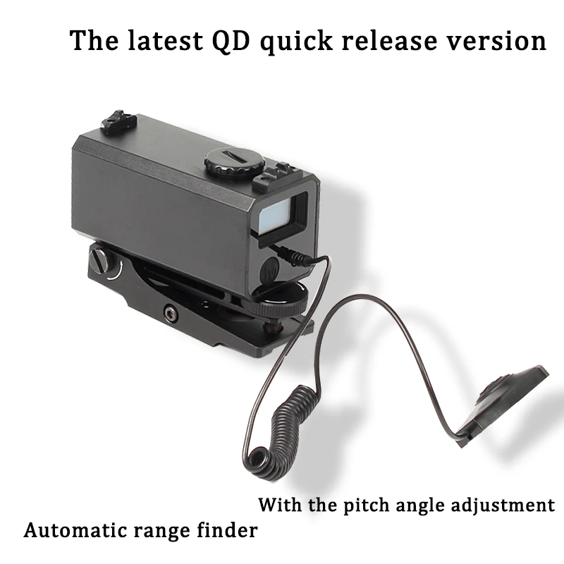 700 м лазерный дальномер измеритель скорости шаг для прицел с быстрое расцепление QD крепление и дистанционный переключатель Охота страйкбол 36-0001