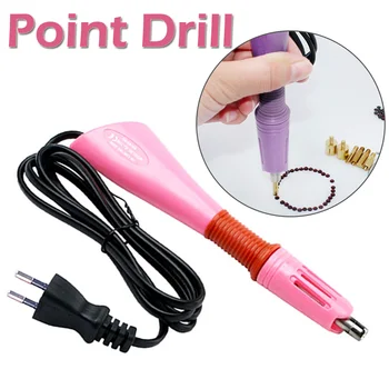 

DIY Rhinestone Applicator Hot fix Purple / Pink Choice hot fix Applicator Iron-on Wand Heat-fix Tool Electric Wand Gun Garment