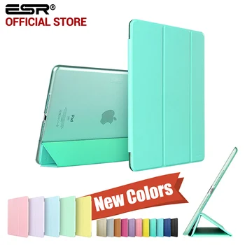 Case for iPad Air 2, ESR Yippee Color PU+Transparent PC Back Ultra Slim Light Weight Scratch-Resistant Case for iPad Air 2 6 Gen