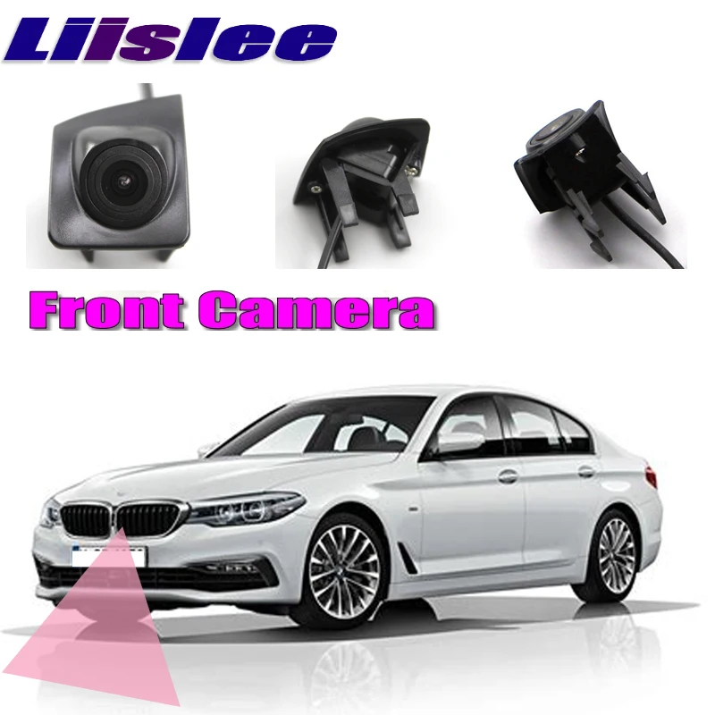 Liislee Car Front Camera Hood Mesh Front Grille Cam For Bmw 5 Series