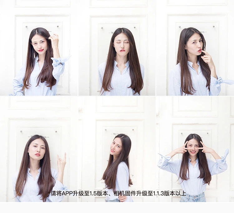 Xiaomi Xiaomo AI Smart Camera Gesture Recognition Shooting Camcorder Automatic Beauty Quad Core Smart App Control Camcorder