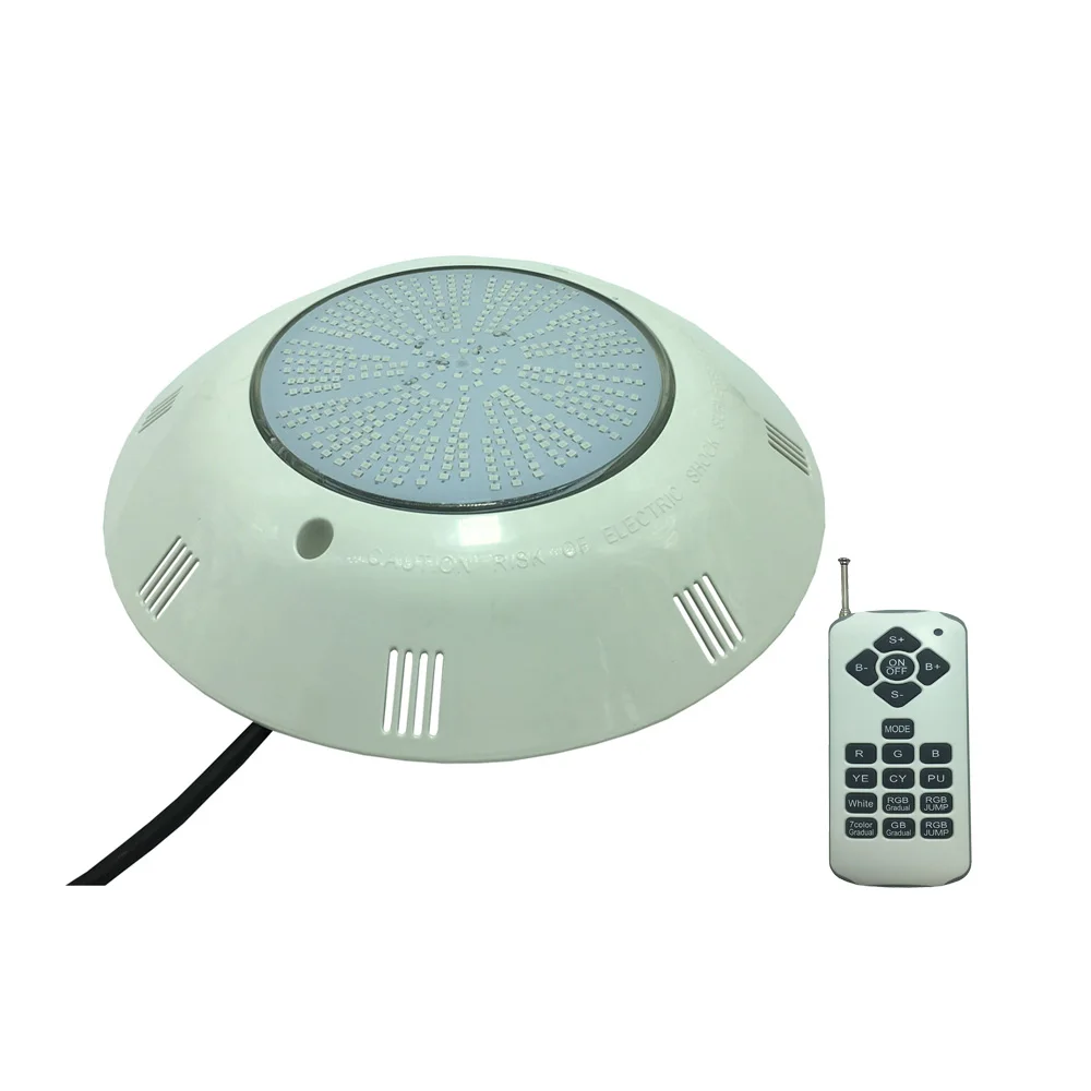 

Pool LED Lights Resin Filled 18W 25W 36W Flat Spotlight RGB Synchronized Underwater Lighting AC 12V IP 68 Warm White