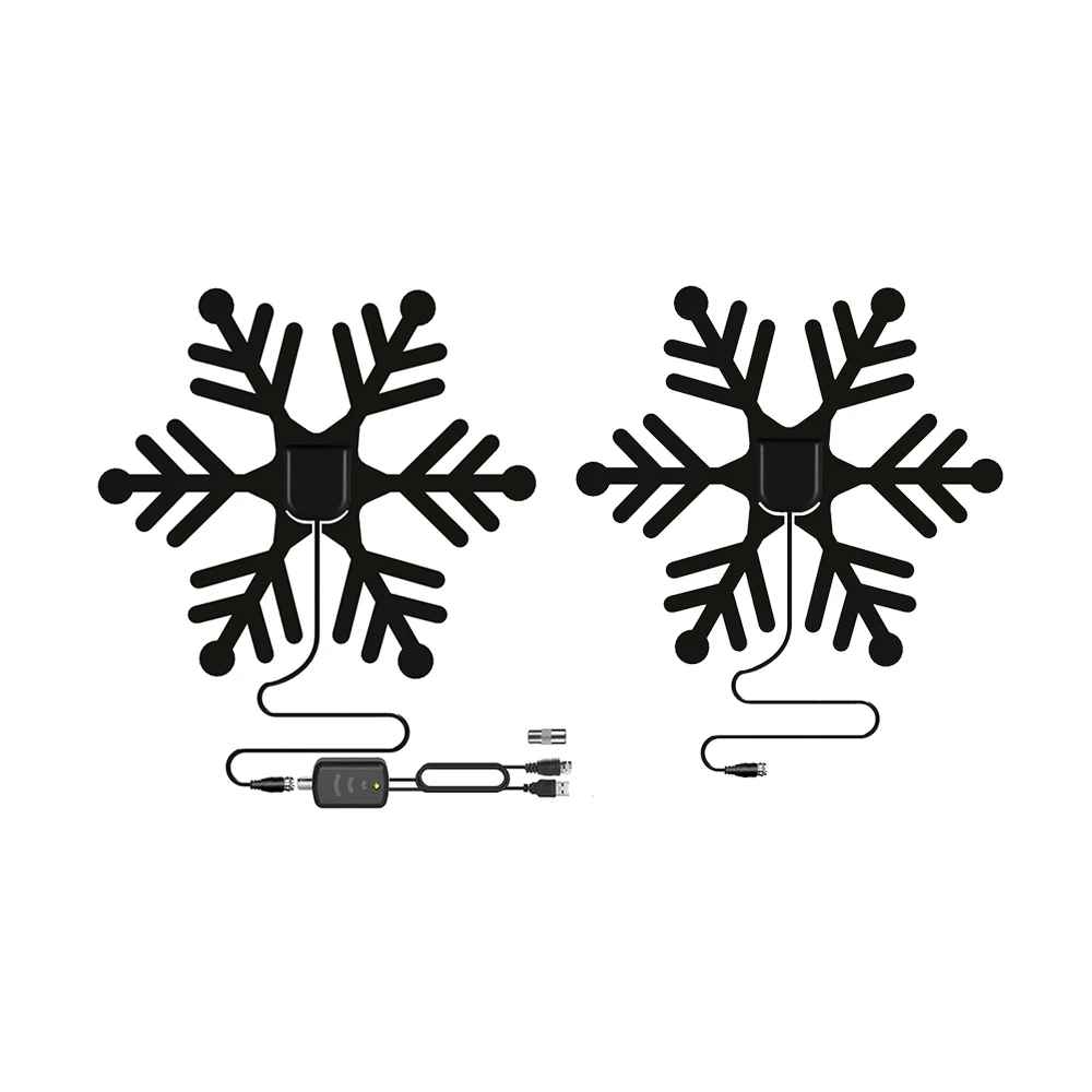 100 Mile Range TV Antenna 25dB 1080P Digital HDTV Indoor Antenna With