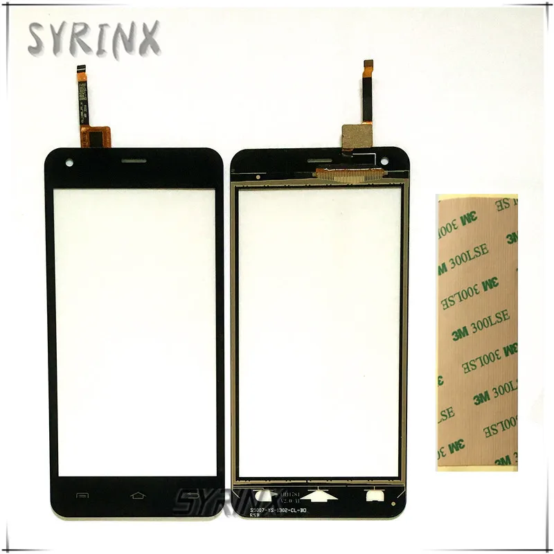 

Syrinx With 3M Stickers Touchsceen For DEXP Ixion E350 Soul 3 Moible Phone Touch Screen Digitizer Panel Front Glass Sensor