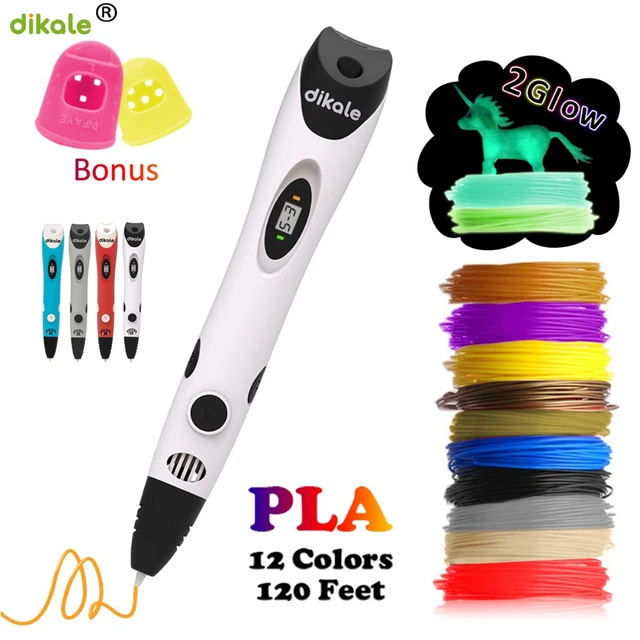 3D Pen Doodler filament refill tube, Multicolor, PLA 1.75mm