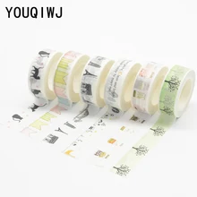 

kawaii washi tape cartoon masking tapes papeleria bant scotch fita adesiva decorada papel do scrapbook japanese decorative