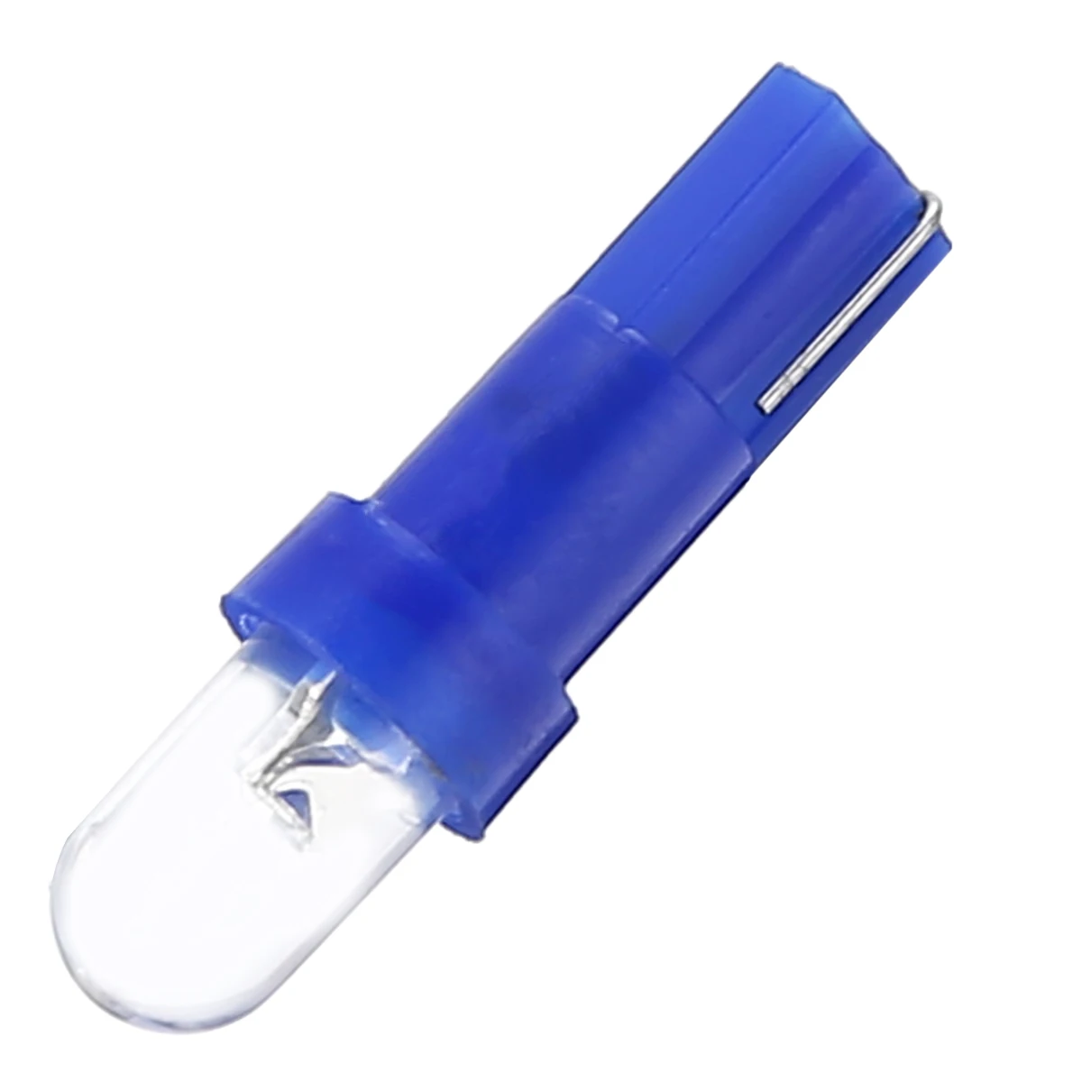 Mayitr 10Pcs Car T5 LED Light Blue T5 F3 1LED Car Wedge Dashboard Dash Gauge Light Lamp Bulb DC 12V