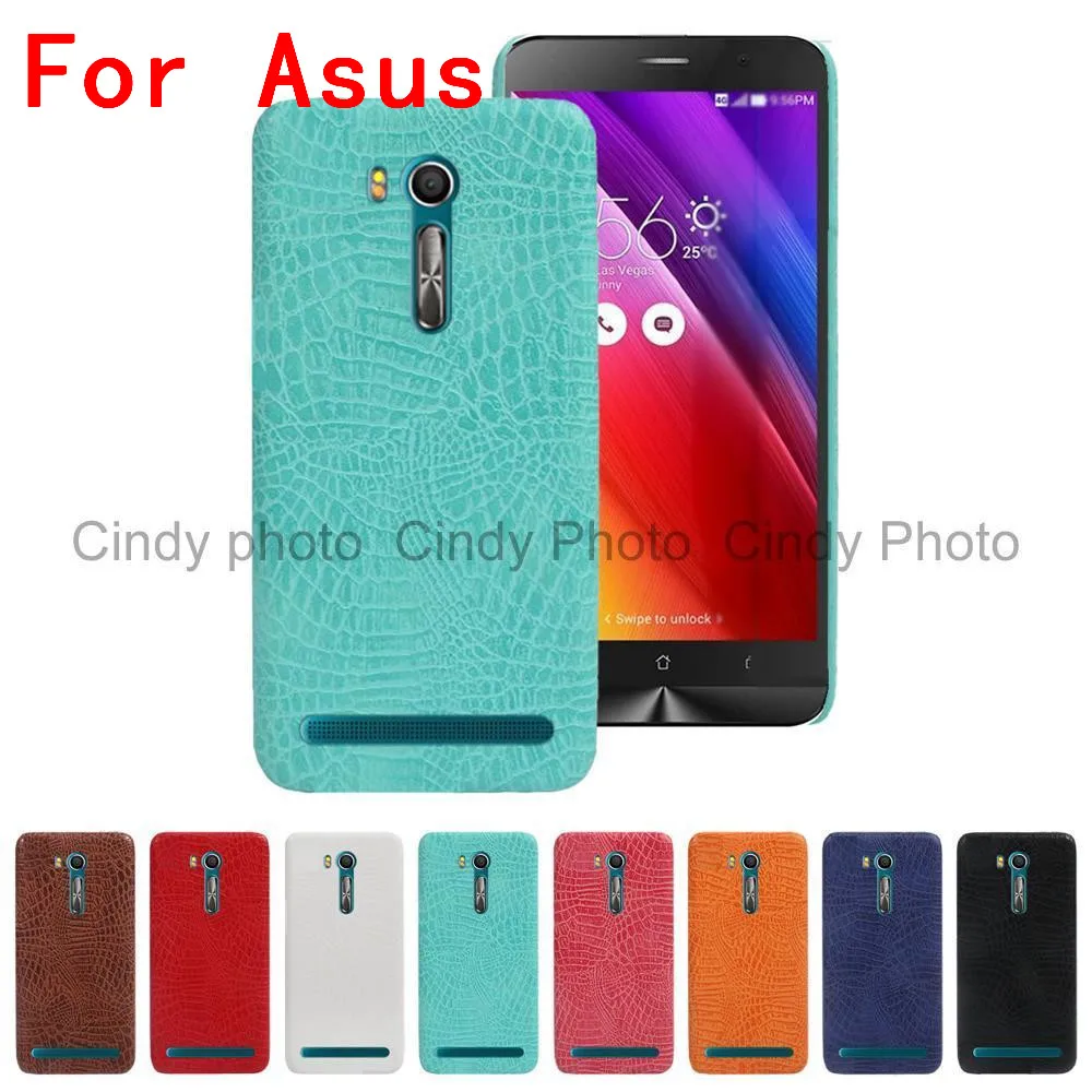 For ASUS ZenFone 4 ZE554KL Luxury Crocodile Snake PU Leather Hard Case Cover for |