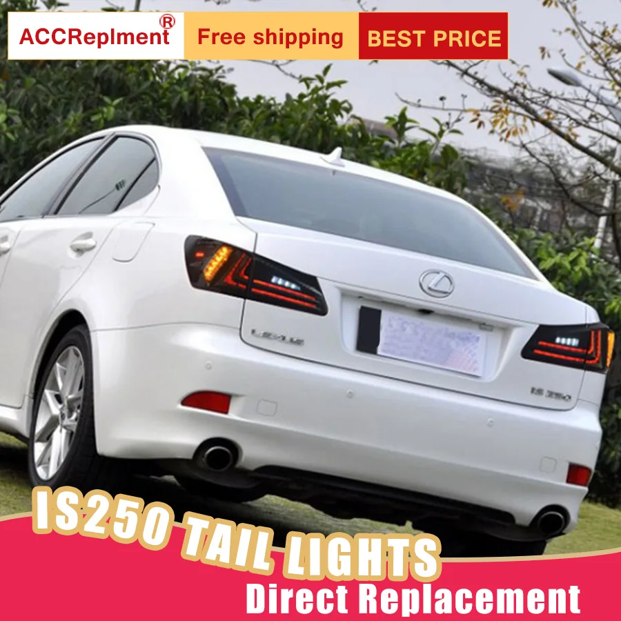 Новый светодиодный фонарь светильник s в сборе для Lexus IS250 2006 2012 задний стоп сигнал