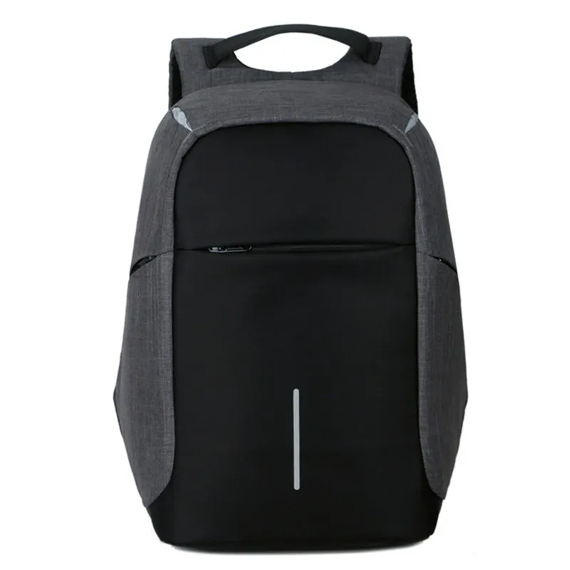 VENIWAY Противоугонный рюкзак XD городской дизайн usb зарядка мужские рюкзаки для ноутбука мужские Mochila Водонепроницаемый Многофункциональный рюкзак - Цвет: Black