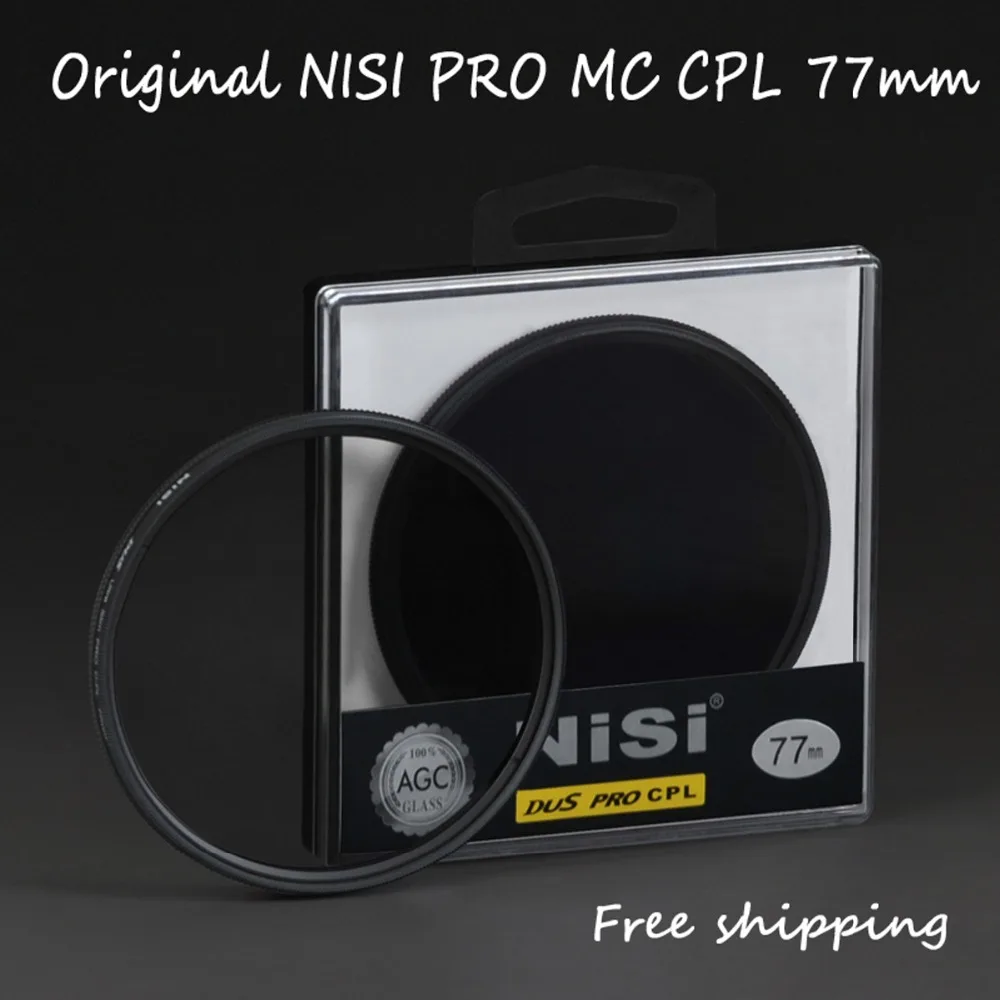 

Nisi Pro CPL Filter 77mm Circular PL Polarizer Filter Professional Protective Polarizing filter