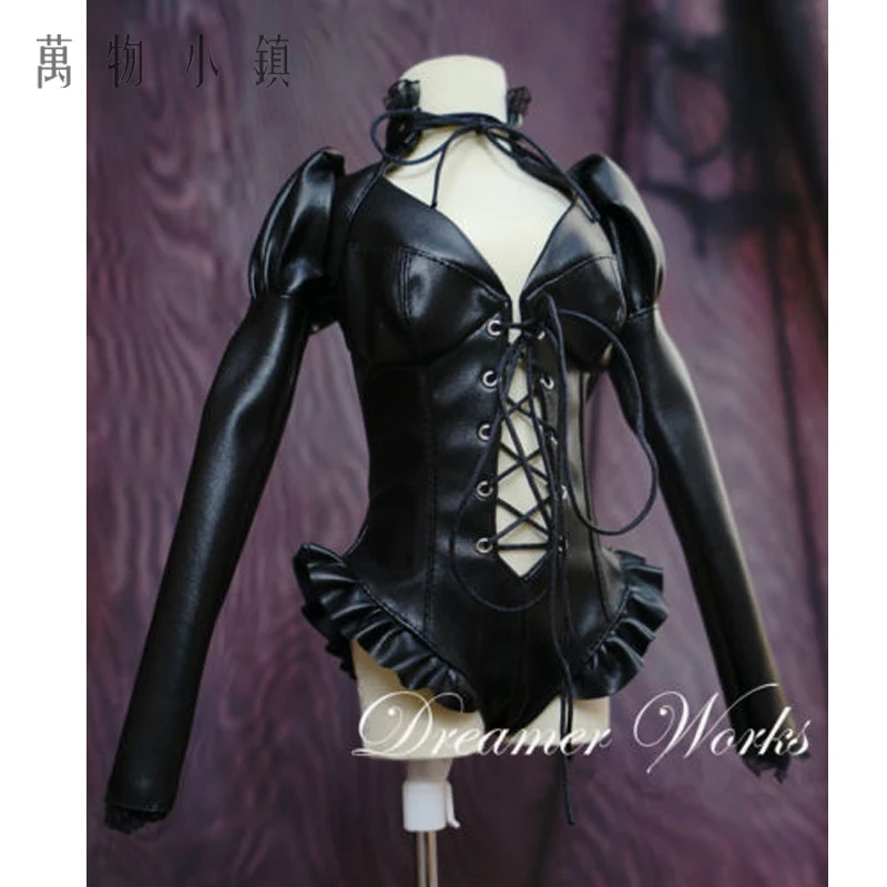 

New Arrivel big girl 1/3 .AS.DZ.SD.BJD Black Gothic Punk Cortical Queen Van Clothes