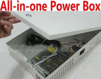 

All-in-one Power Supply Box for install access controller panel,Controller board kit Door Lock Power give power to locks boxes