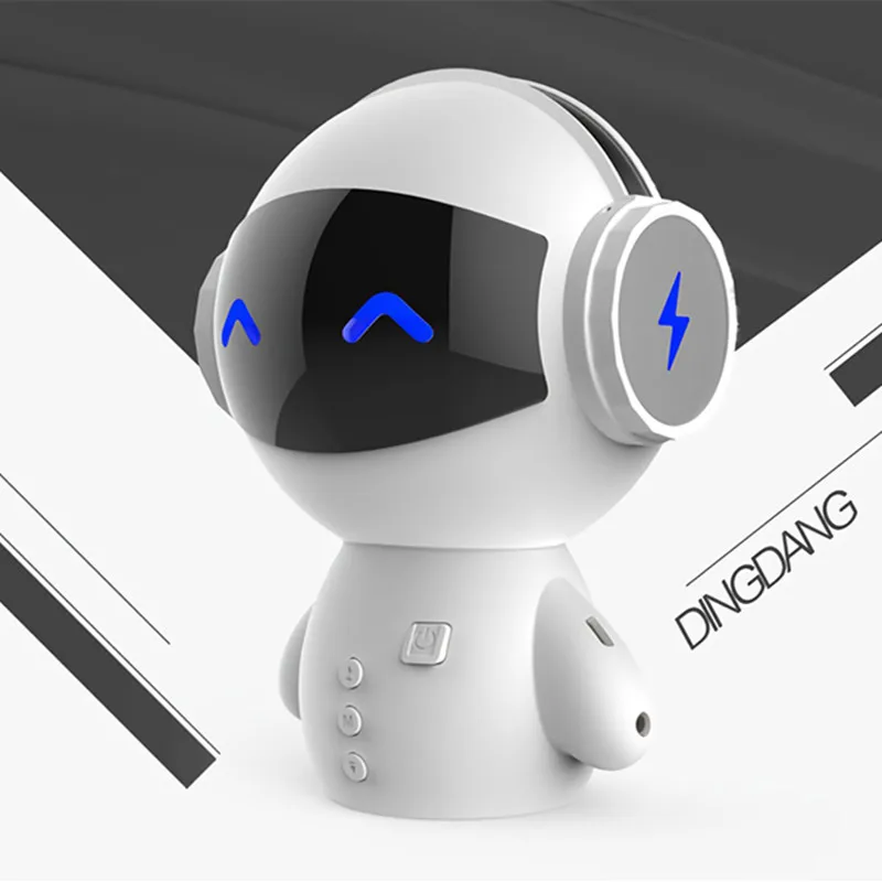 New Multi-function Robot Bluetooth Speakers Portable Speaker Shower TF USB FM Sound Music for IPhone Xiaomi Samsung | Электроника