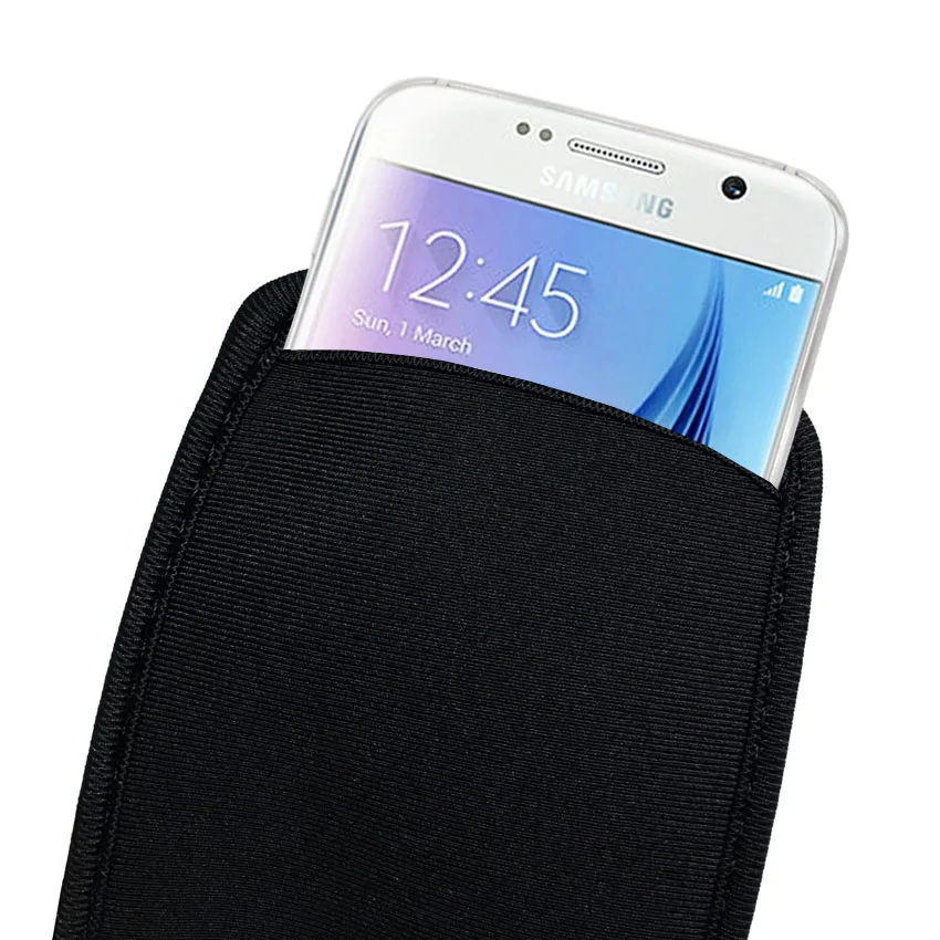 Мягкий гибкий неопреновый защитный чехол для samsung Galaxy S10 S9 S8 S7 защитный чехол для Note 10 Plus