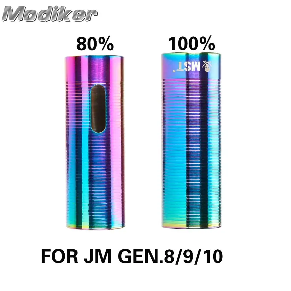 

5/10PCS Stainless Steel 80 /100 Percent Gas Volume Air Cylinder for JM Gen.8 M4A1/JM Gen.9 M4A1/JM Gen.10 ACR Water Gel Beads