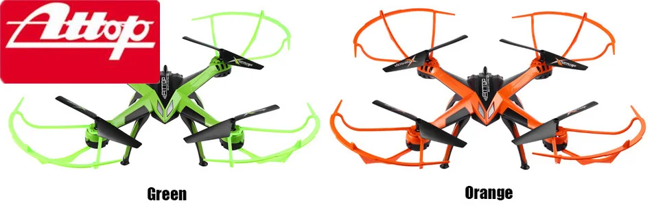 

New Arrival Attop A10 2.4G 4CH 6-Axis Gyro RTF Remote Control Quadcopter Auto Fly Return Drone Toy 2016 Model RC Simulators