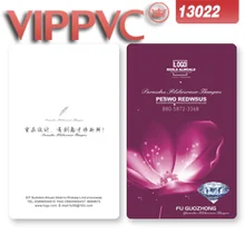 A13022 прозрачных визитная карточка шаблон для дизайна и печати 300 шт