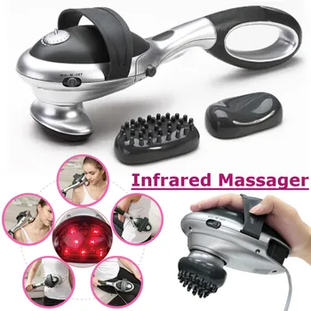 

Electric Body Heated Massager Stick Handheld Infrared Body Neck Back Massage Waist Cervical Massager Massager Hammer Vibration