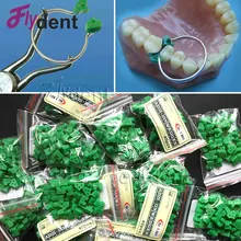 40 шт./пакет Силиконовые Зубные надстройки клинья секционные Контурные стоматологические клинья-матрицы для заполнения зубов Применение гигиена полости рта Ca