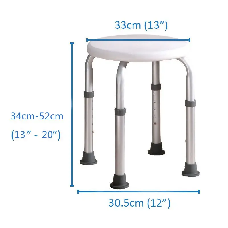 33x14x33 см, регулируемое кресло для душа, сиденье для ванной, медицинская безопасность, алюминиевый стул, сиденье для унитаза, стульчики для душа, детская кровать, стул для душа