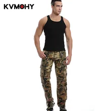 Брюки карго мужские камуфляжные мужские военные брюки с несколькими карманами хлопковые мужские брюки тактические повседневные камуфляжные брюки мужские спортивные брюки