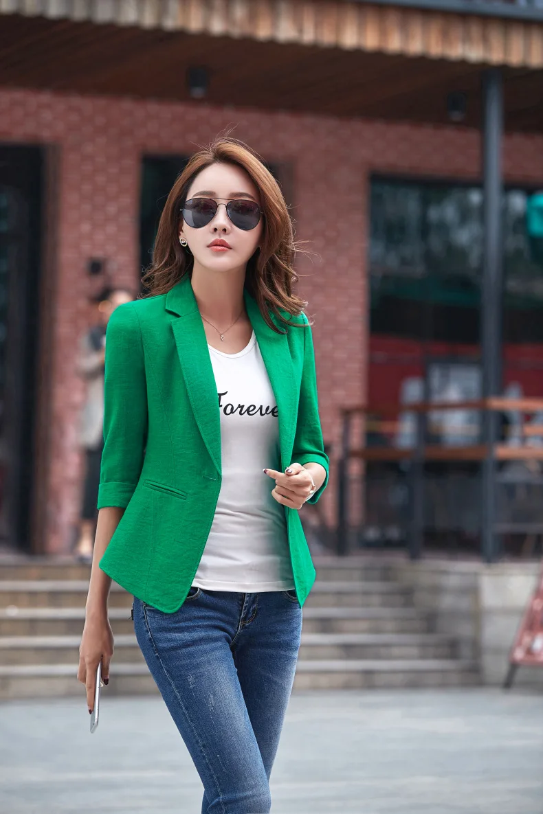 3XL дамы пиджаки для женщин куртки Новое поступление 2019 OL формальные корейский небольшой костюм куртка для работы Леди пальт