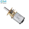 N20 DC 6V 12V 100RPM 300RPM 600RPM Micro Speed Reduction Gear Motor with Metal Gearbox Wheel ► Photo 2/6