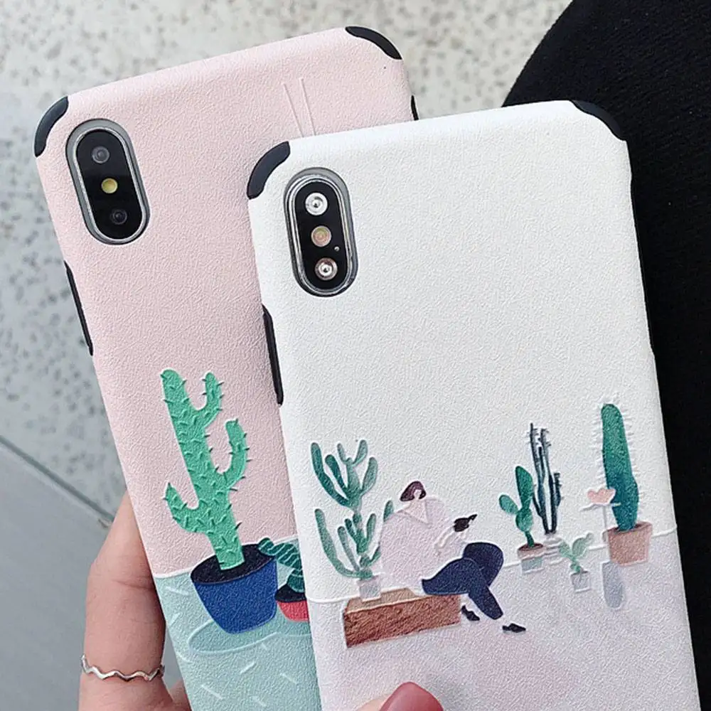 Чехол KISSCASE с тиснением для iPhone 7 8 XR X XS MAX задняя крышка узором 6 6S Plus мягкий чехол из