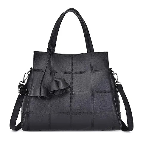 Женские сумки-мессенджеры для женщин кожаные сумки женские дизайнерские сумки высокого качества сумки через плечо сумки на плечо bolsos - Цвет: black