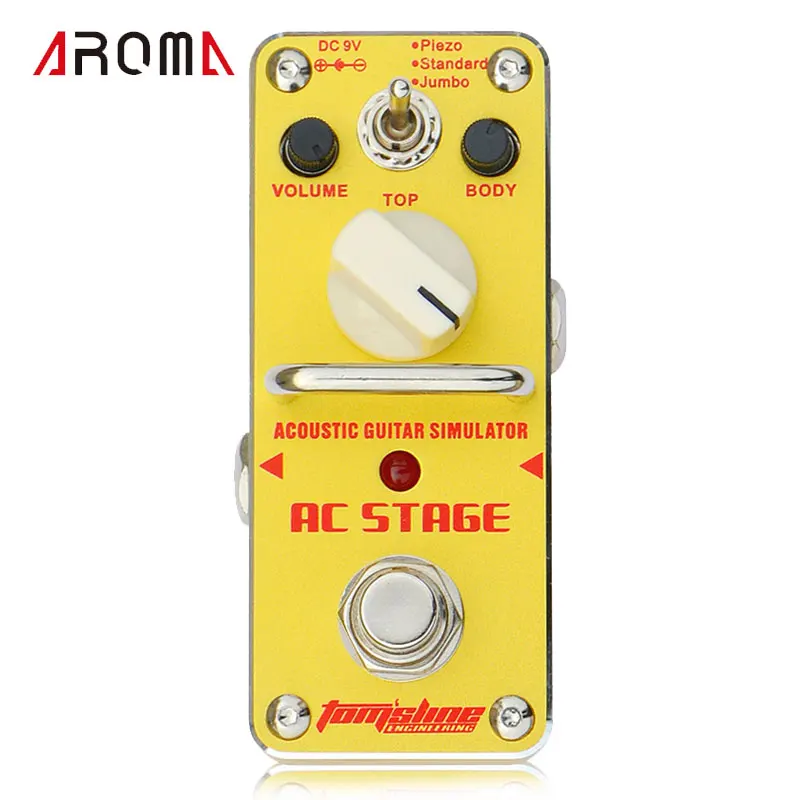 AROMA AAS 3 AC Stage Acoustic Guitar Simulator Mini Single Electric