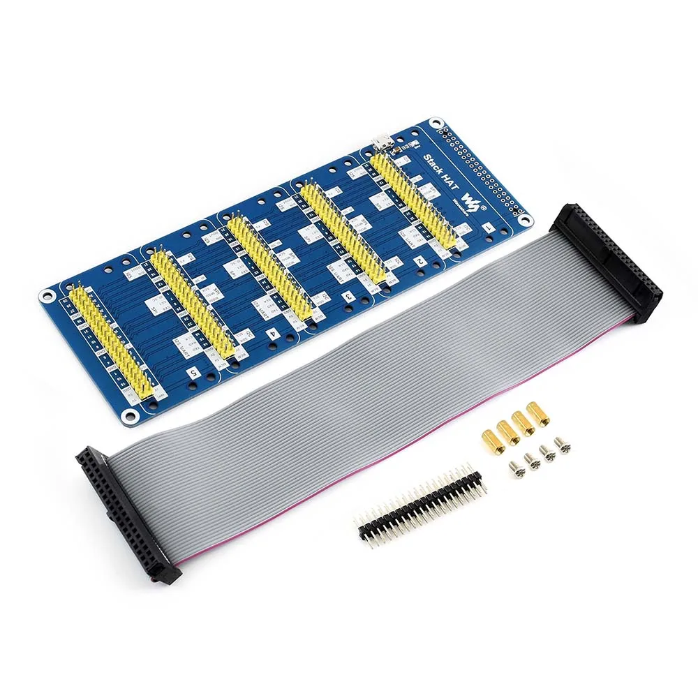 Preise Stapel HUT, ein I O expansion kit für Raspberry Pi, bietet 5 sätze von 2x20 pinheaders, stacks bis zu 5 Hüte auf einmal