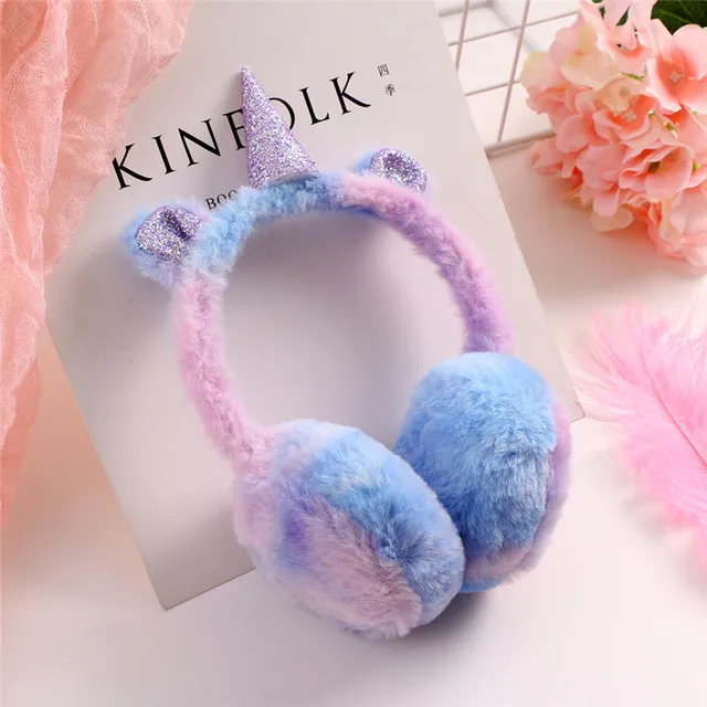 Fashion Winter Lovely Unicorn Earmuffs Unilovers