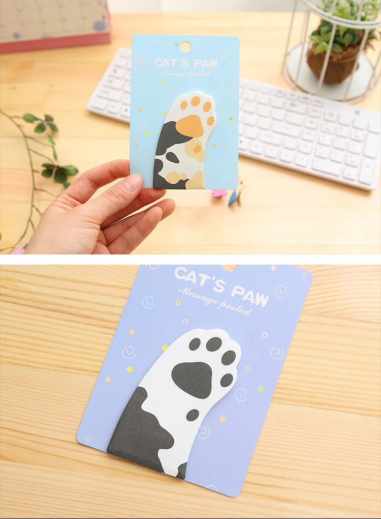 милые закладки. блокнот с лапкой. блокнот кошачья лапка. блокнот лапка. блокнот у меня же лапки.
