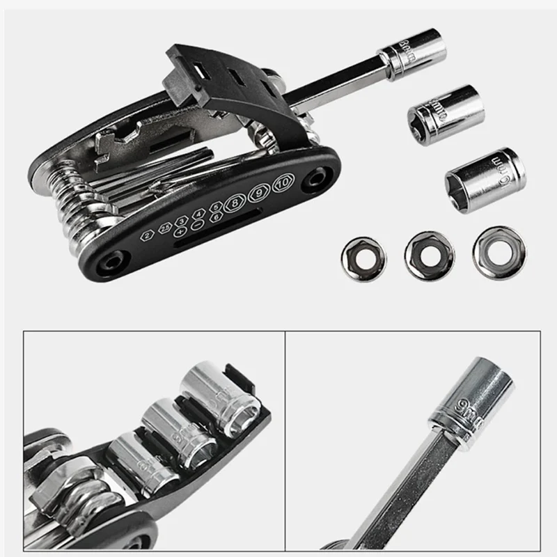Набор инструментов ROCKBROS 16 в 1 для горного велосипеда|rockbros in 1|spoke wrenchbicycle multi repair tool |